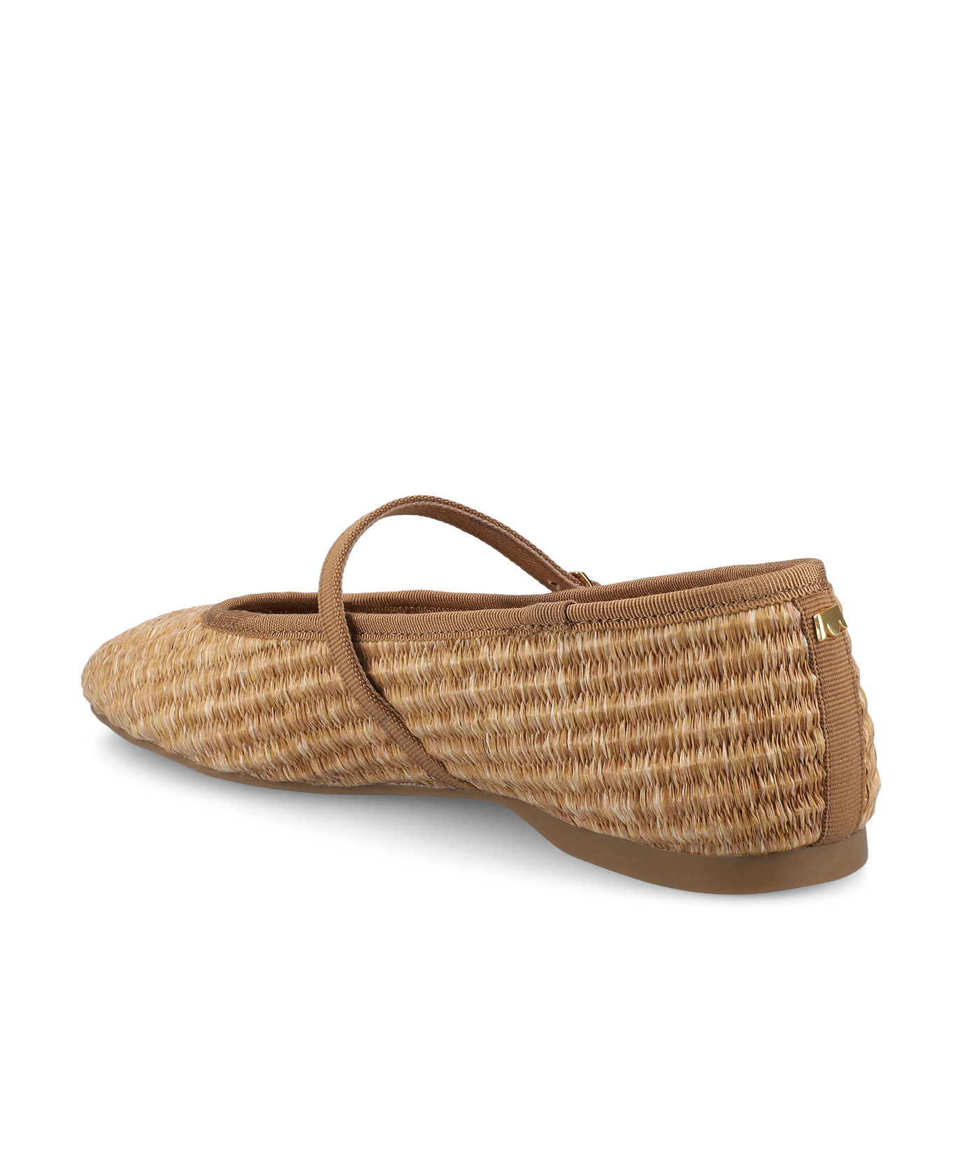 The Hummingbird Mary Jane - Tan Raffia