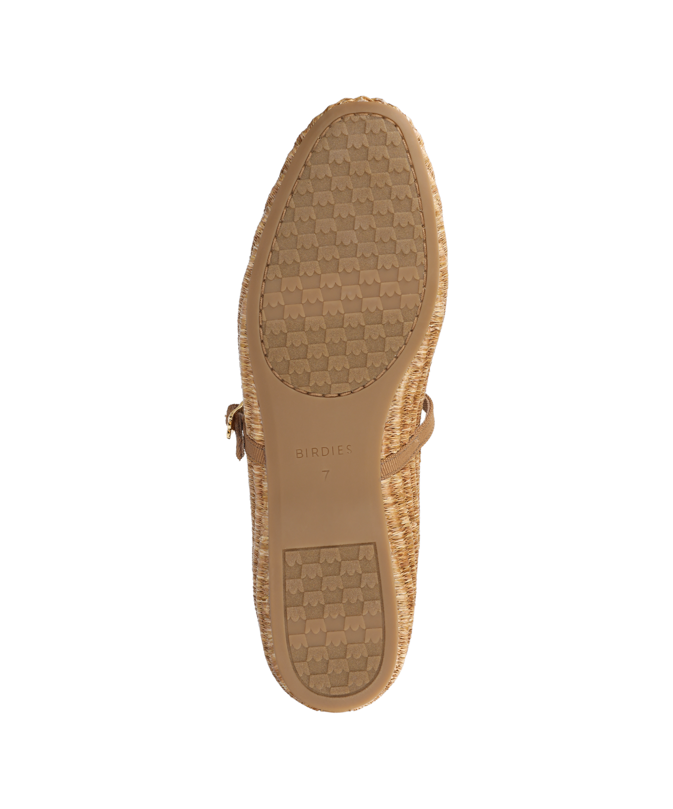 The Hummingbird Mary Jane - Tan Raffia