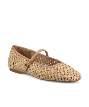 The Hummingbird Mary Jane - Tan Openweave