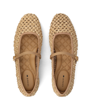 The Hummingbird Mary Jane - Tan Openweave