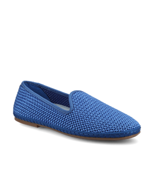 The Heron - Azure Woven Satin