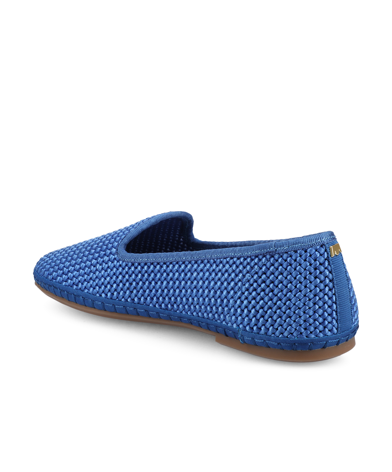 The Heron - Azure Woven Satin