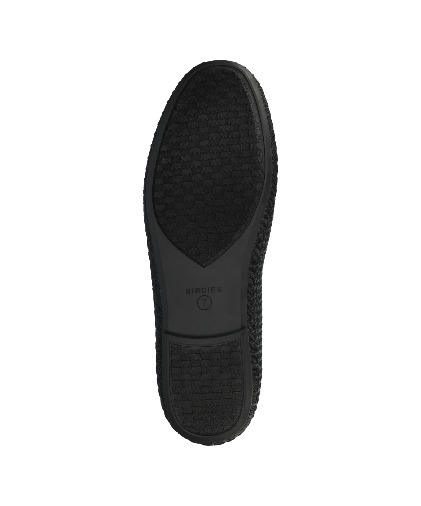 The Heron - Black Woven Satin