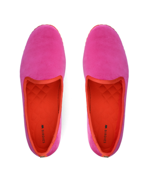 The Heron - Hot Pink Velvet