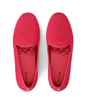 The Heron - Hot Pink Woven Satin