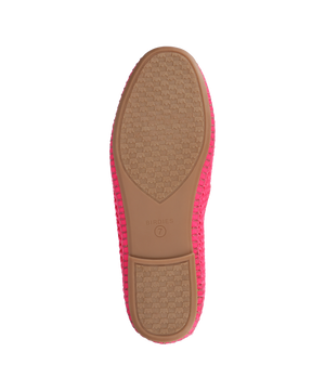 The Heron - Hot Pink Woven Satin