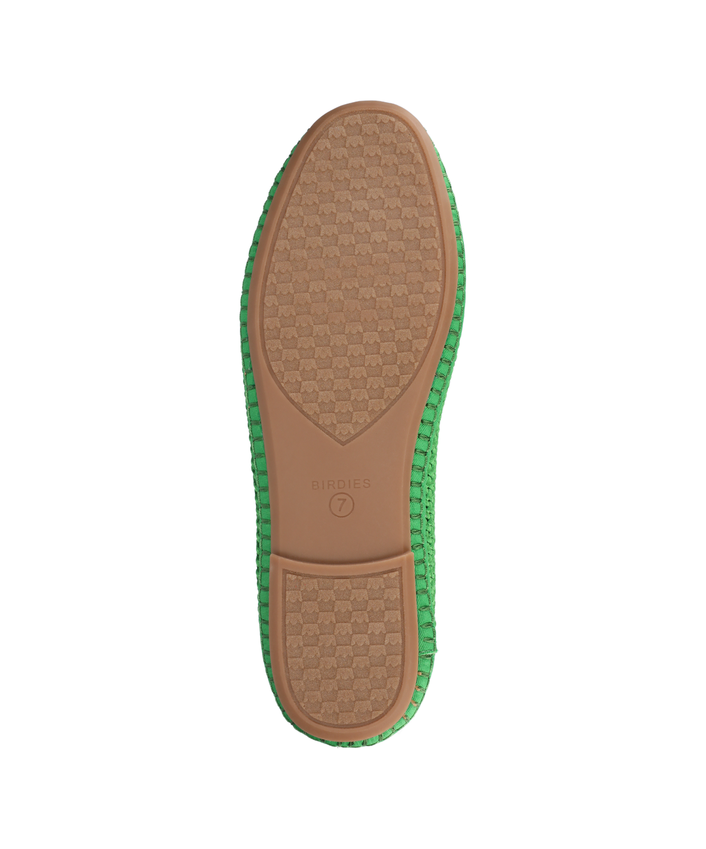 The Heron - Kelly Green Woven Satin