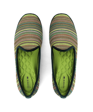 The Heron - Royal Green Multi Stripe Grosgrain
