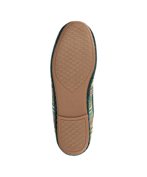 The Heron - Royal Green Multi Stripe Grosgrain