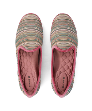 The Heron - Rose Multi Stripe Grosgrain