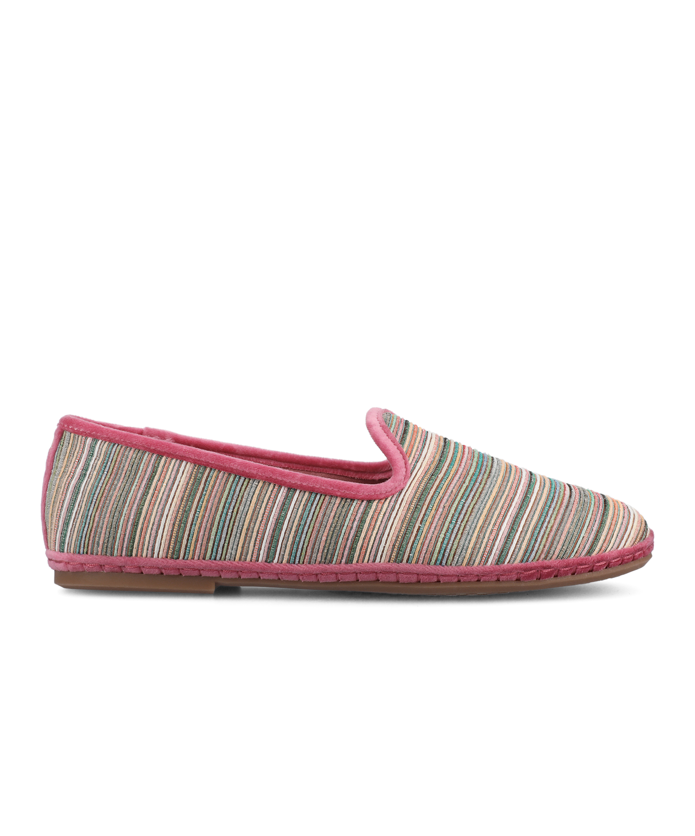 The Heron - Rose Multi Stripe Grosgrain