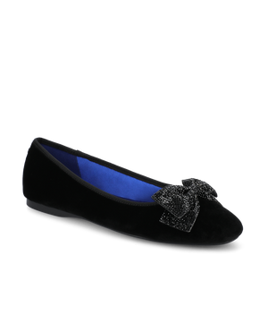 The Hummingbird Jewelry Bow - Black Velvet