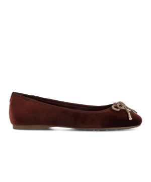 The Hummingbird - Brandy Velvet Jeweled Bow