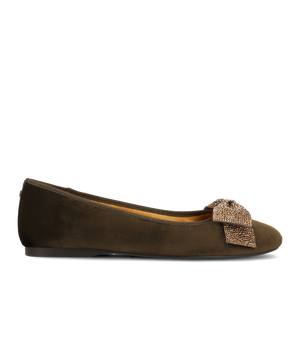 The Hummingbird Jewelry Bow - Deep Earth Velvet