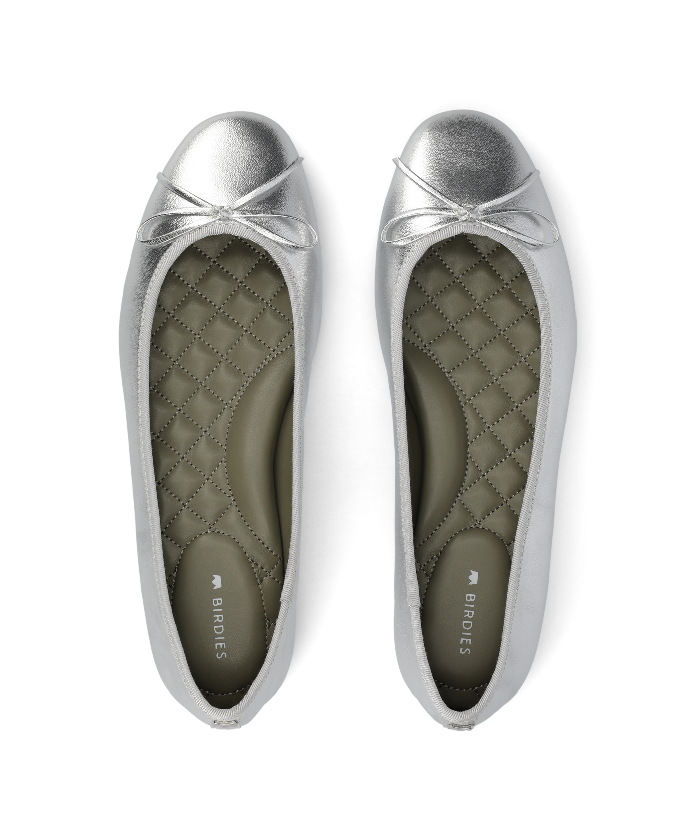 The Hummingbird - Silver Metal Leather