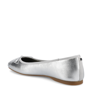 The Hummingbird - Silver Metal Leather