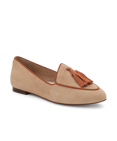 【AAKE】SUEDE TASSEL SHOES Heron_SuedeTassel_Carmello_Fro