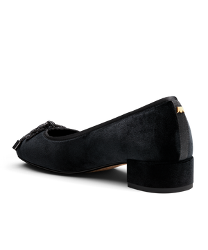 The Hummingbird 30 - Black Velvet Bow