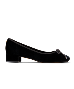 The Hummingbird 30 - Black Velvet Bow