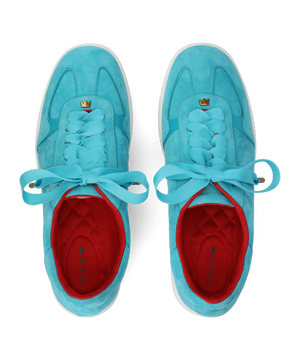The Jay Sneaker - Aqua Suede