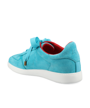The Jay Sneaker - Aqua Suede