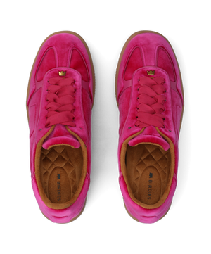 The Jay Sneaker - Hot Pink Velvet