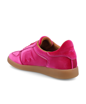 The Jay Sneaker - Hot Pink Velvet