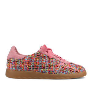 The Jay Sneaker - Pink Multi Tweed