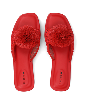 The Kiwi Pom - Red Openweave