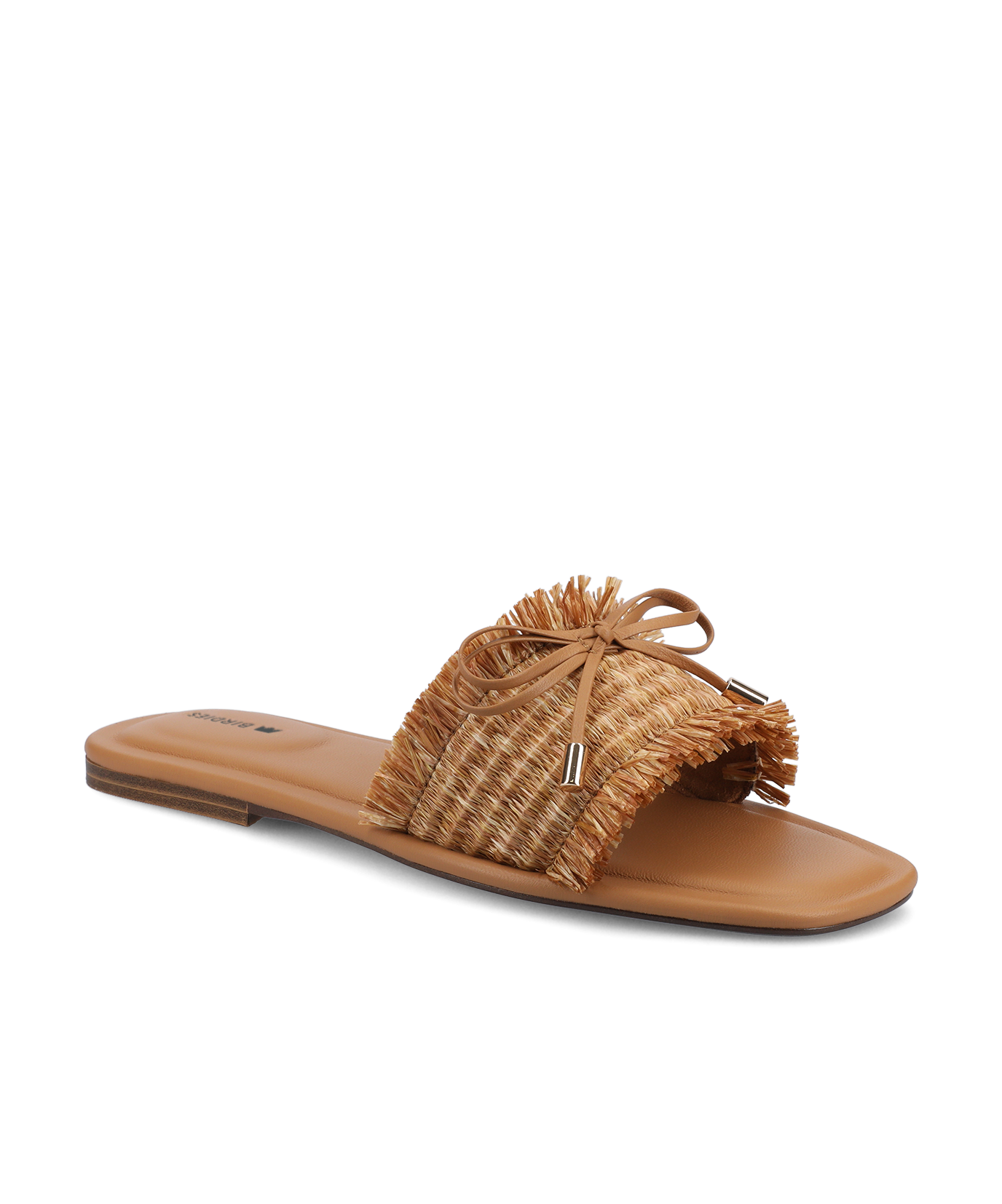 Birdies The Kiwi Bow - Tan Raffia