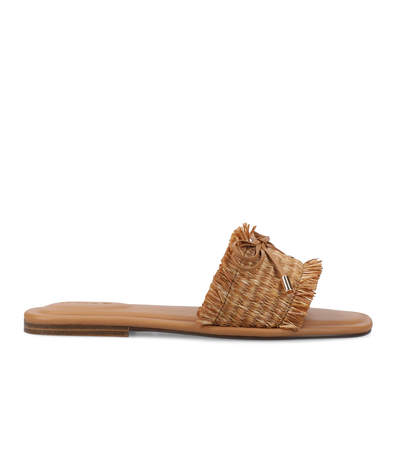 The Kiwi Bow - Tan Raffia