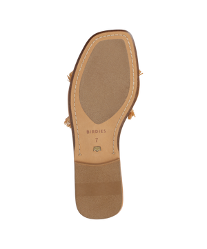 The Kiwi Bow - Tan Raffia