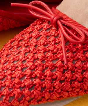 The Lovebird - Red Openweave