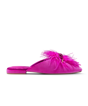 The Lovebird - Hot Pink Velvet