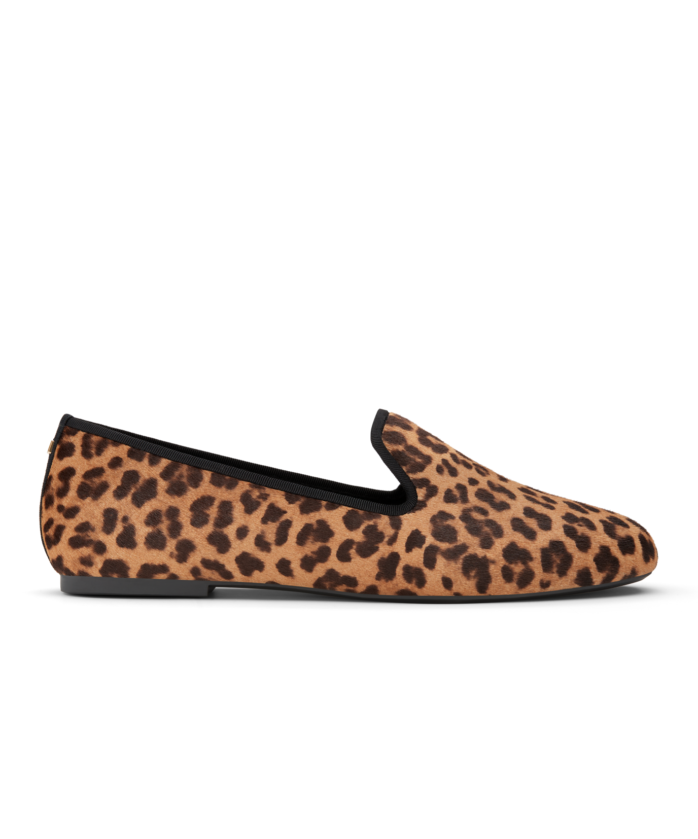 side view of the Starling in New Leopard Print Calf Hair