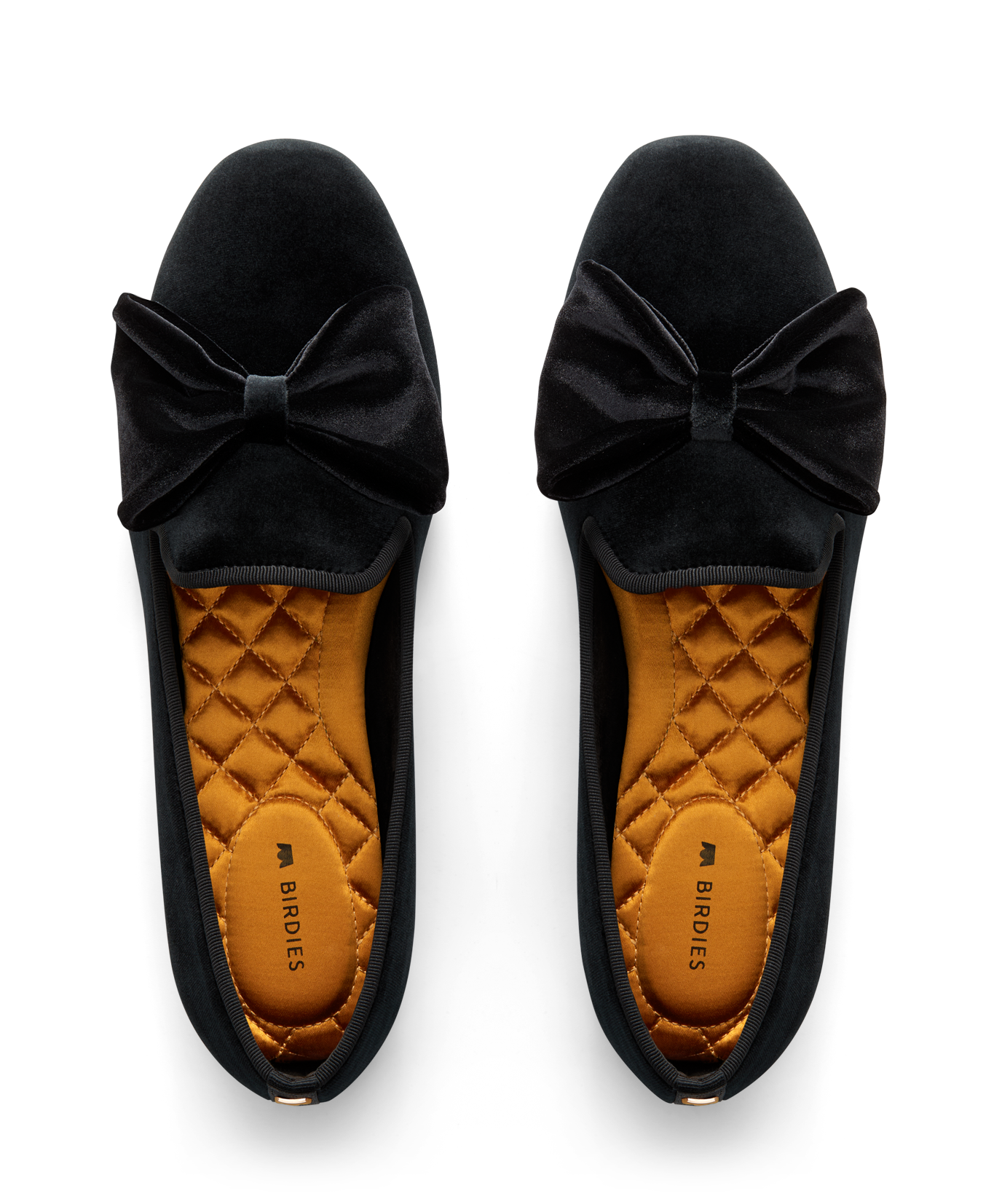 hover | top of the new & resculpted starling in black velvet bow