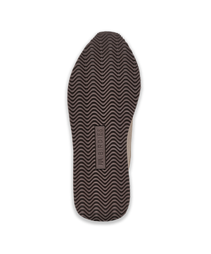 bottom view of the Roadrunner Sneaker in Ivy Multi (Rust, Grey Dark Green & Light Grey) Mesh