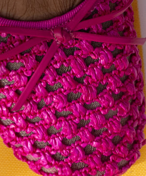 The Songbird - Hot Pink Openweave