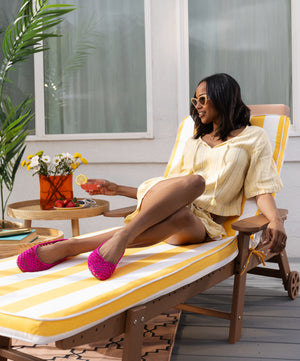 The Songbird - Hot Pink Openweave