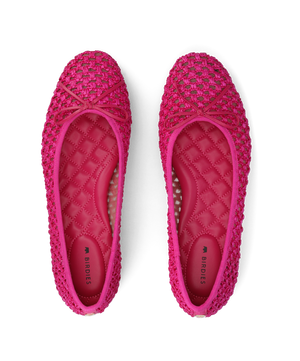 The Songbird - Hot Pink Openweave