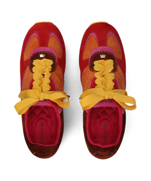 The Speedbird - Multi Burnt Orange Suede