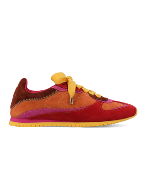 The Speedbird - Multi Burnt Orange Suede