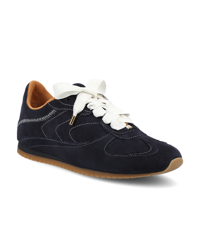 The Speedbird - Navy Suede
