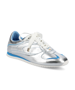 The Speedbird - Silver Metal Leather