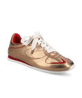The Speedbird - Vintage Gold Metal Leather