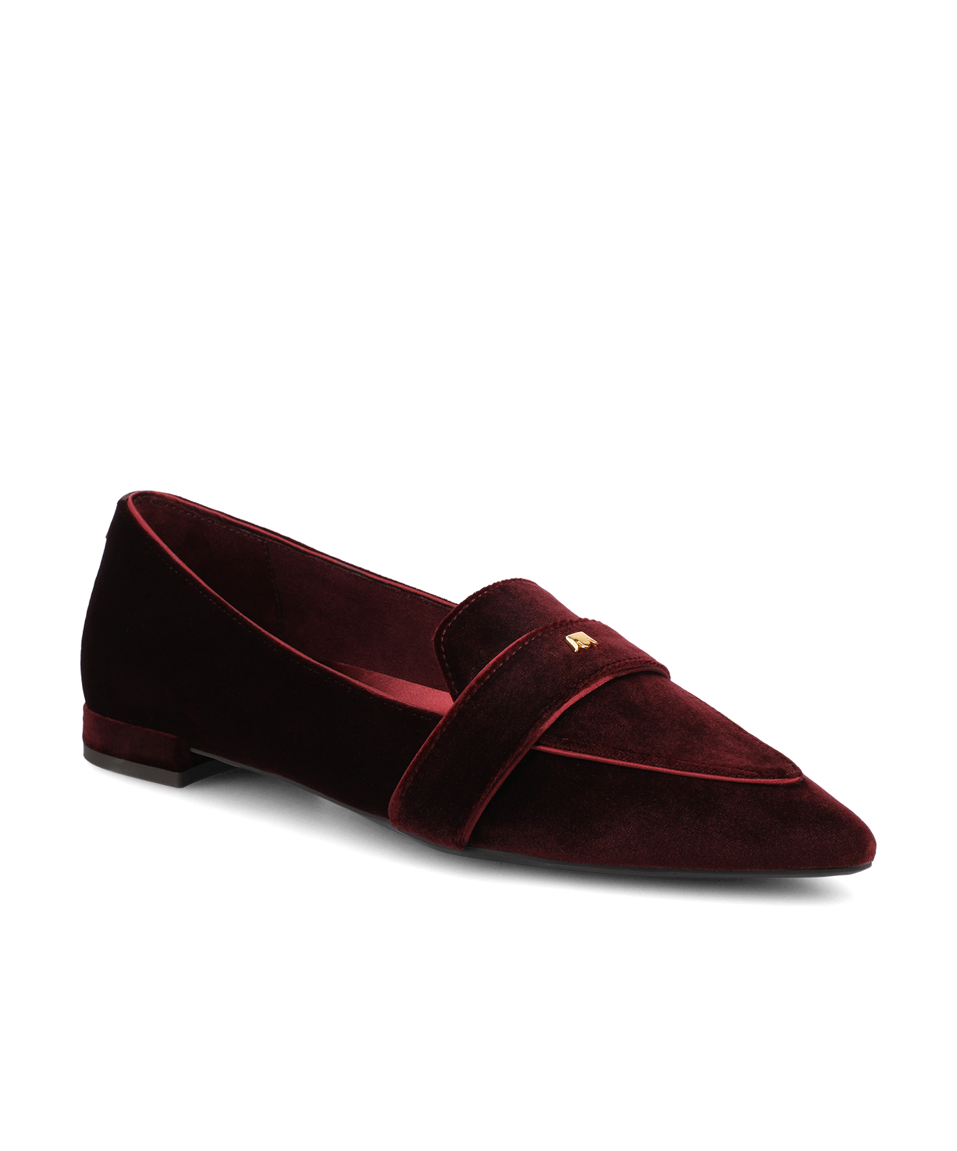 The Sparrow Loafer - Burgundy Velvet