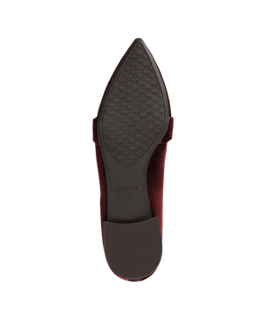 The Sparrow Loafer - Burgundy Velvet