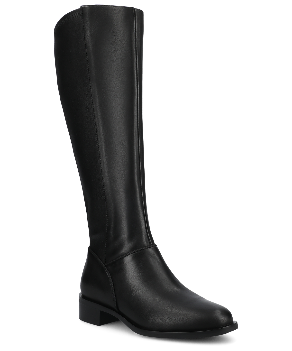 The Starling Tall Boot - Black Leather