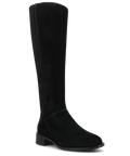 The Starling Tall Boot - Black Suede