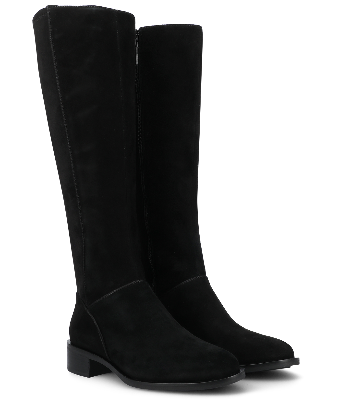 The Starling Tall Boot - Black Suede